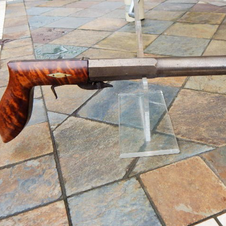 Large  percussion underhammer pistol  new england files320170913 29991 fernhf