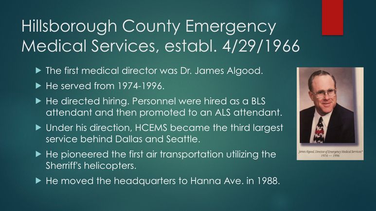 The history of hillsborough county fire rescue 2019.021