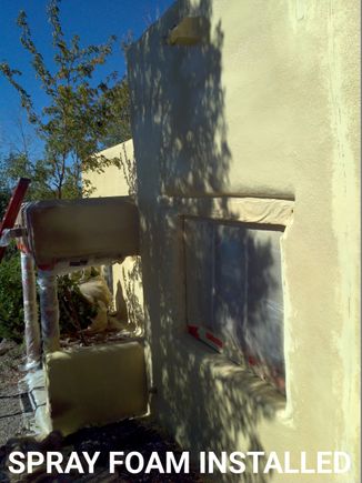 14spray foam installed