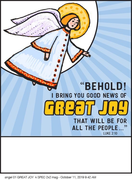 Angel 01 great joy  k spec 2x2 mag