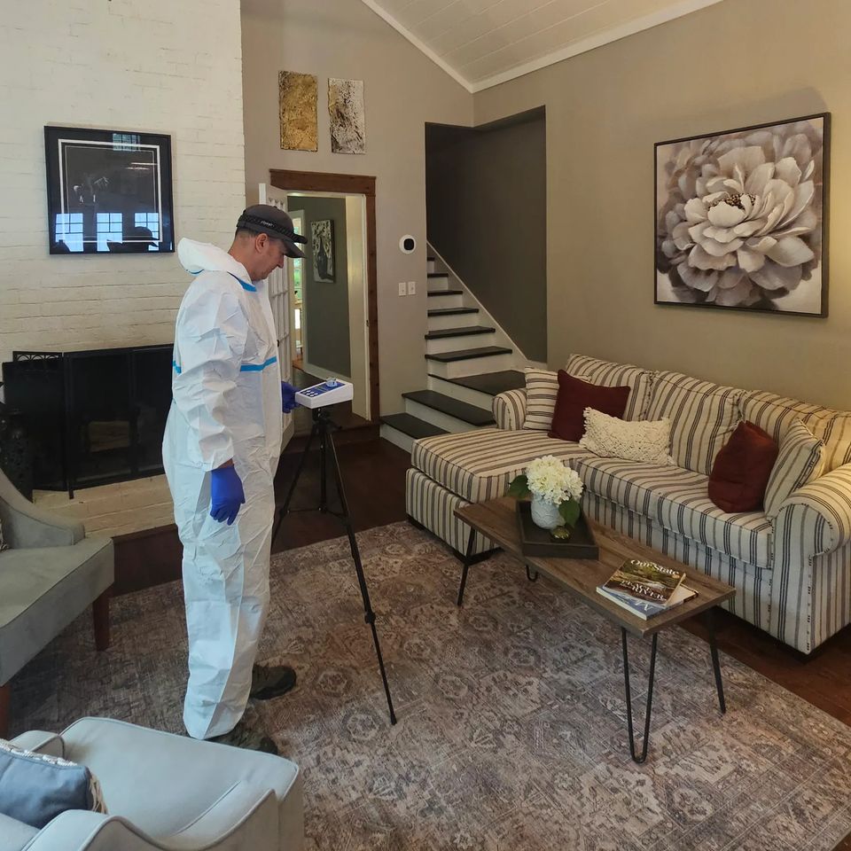 Mold Testing by Tom Hessler of Natural Restoration