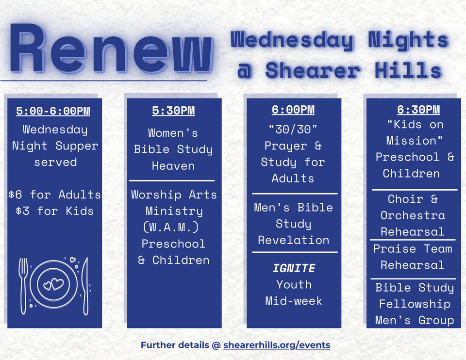 Renew   schedule