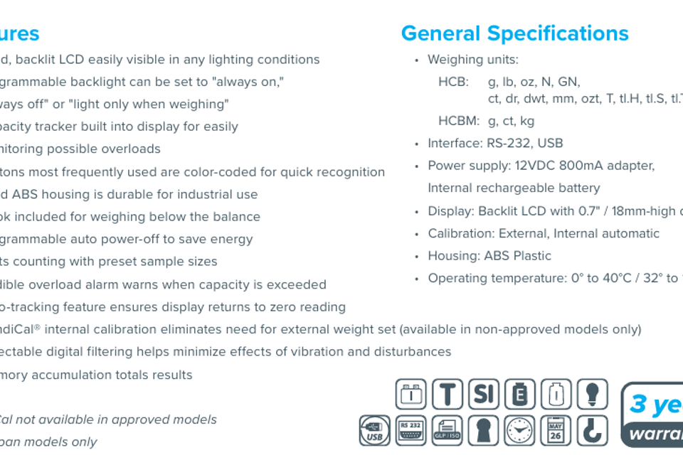 Precision balance 10