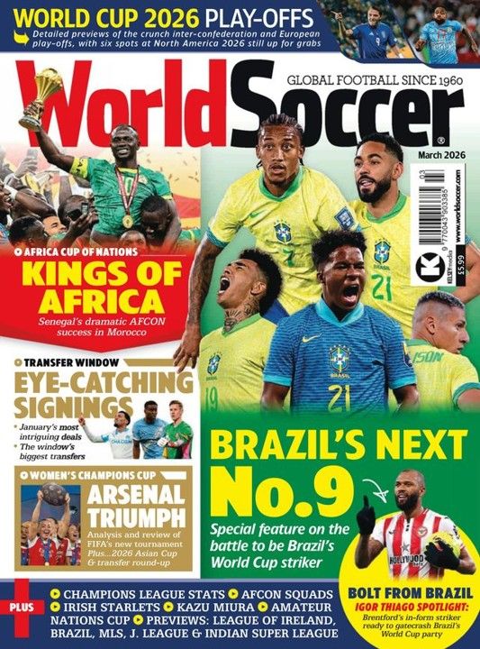 Platinum tier magazine   world soccer