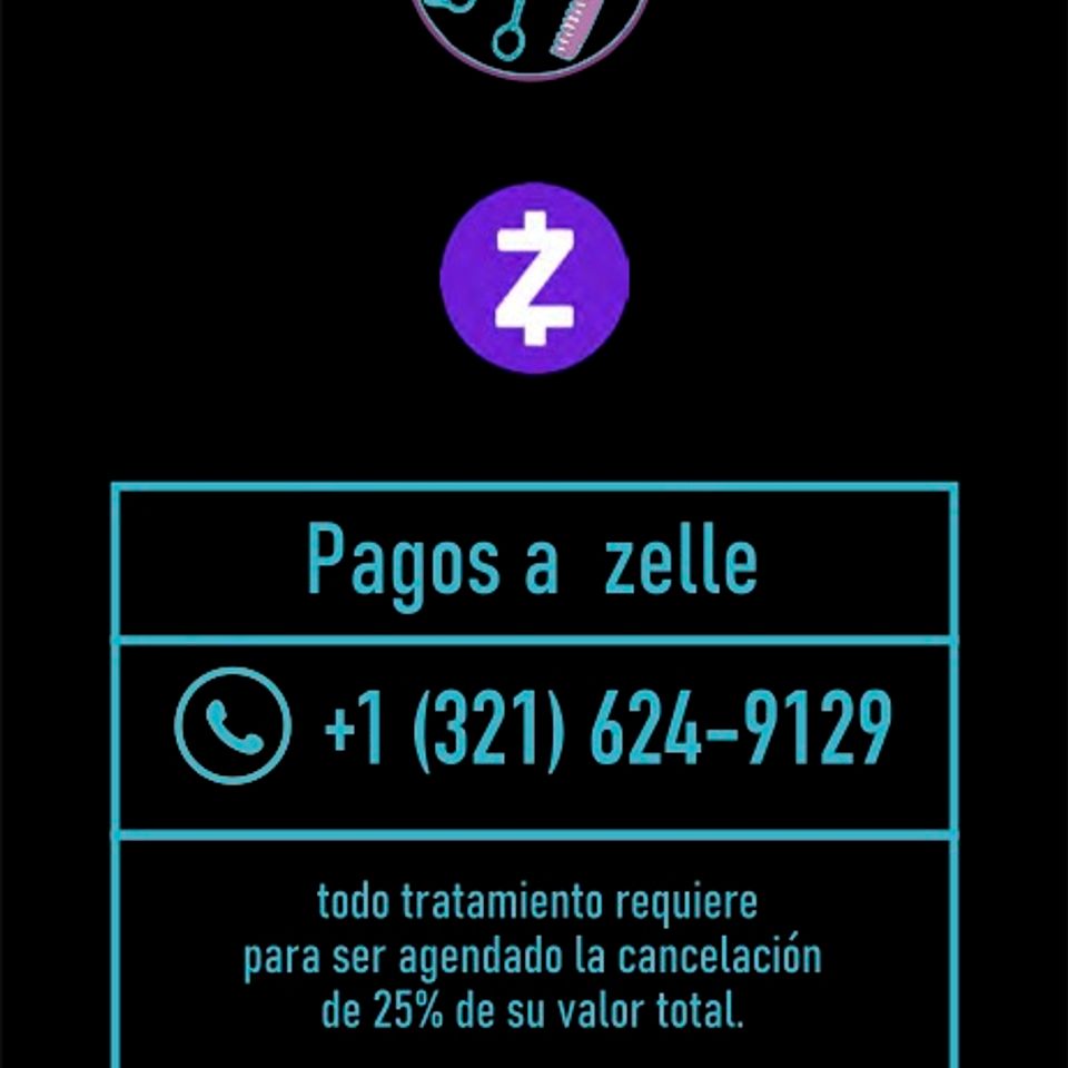 Tarjeta virtual hair stylists by anas