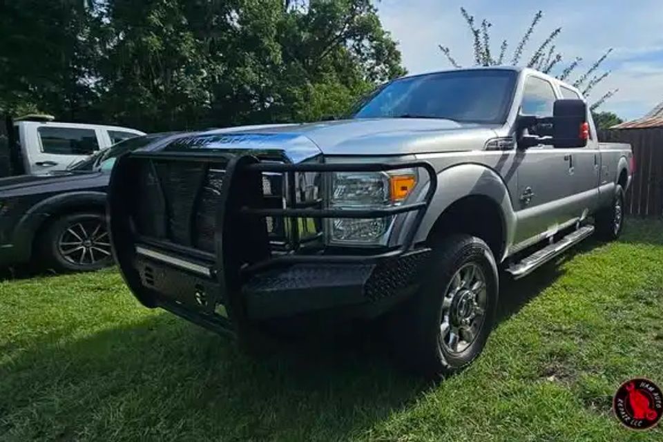 2016 ford f350 6.7 powerstroke came into ham auto repair for a full brake service