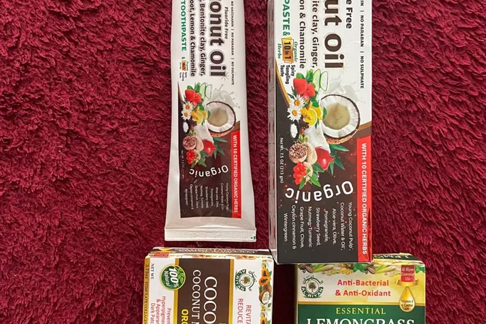 Healthy soap toothpaste