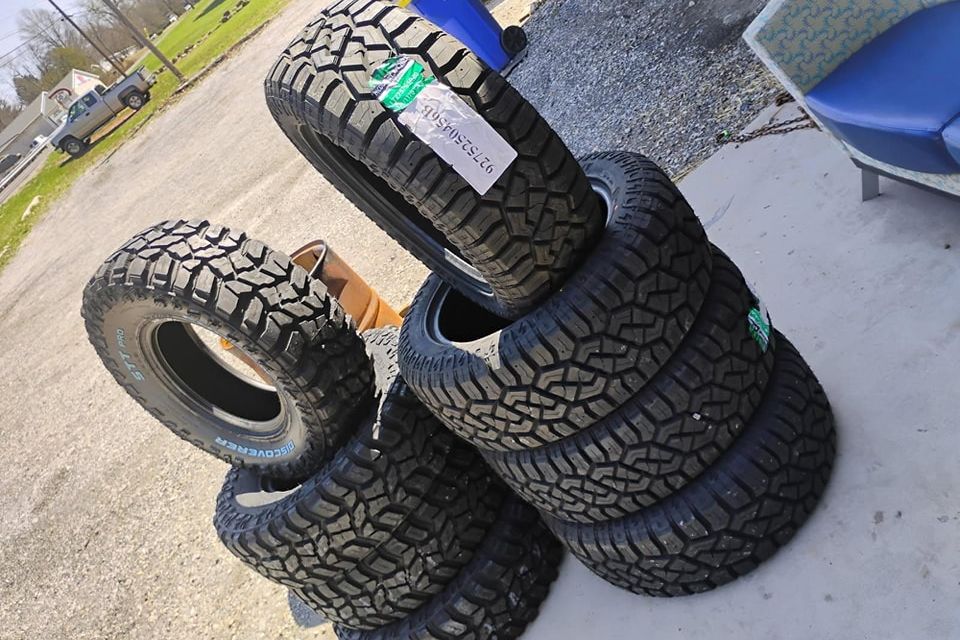 Tire stacks