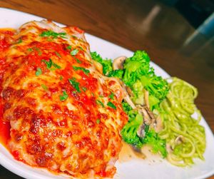 2. chicken parmigiana