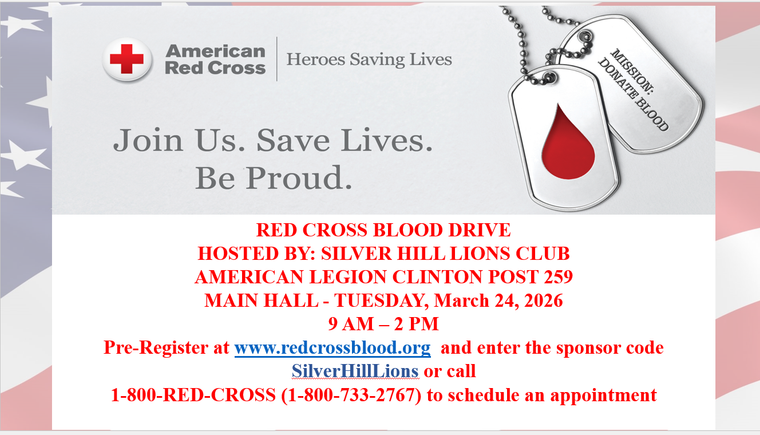 Red cross blood drive 24 march 2026
