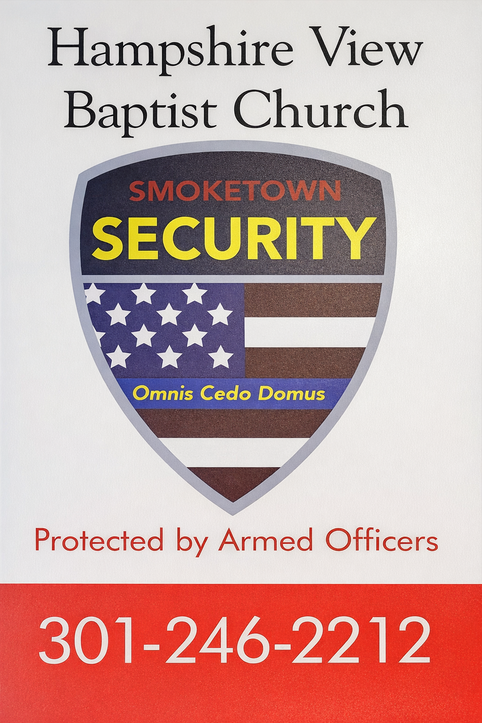Hampshire view baptist church security