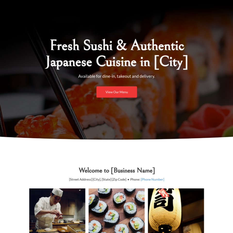 Sushi restaurant