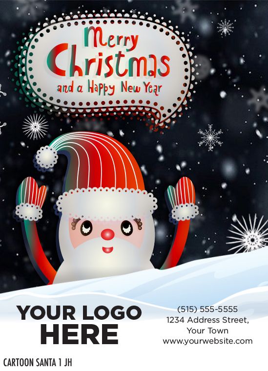 Cartoon santa 1 jh