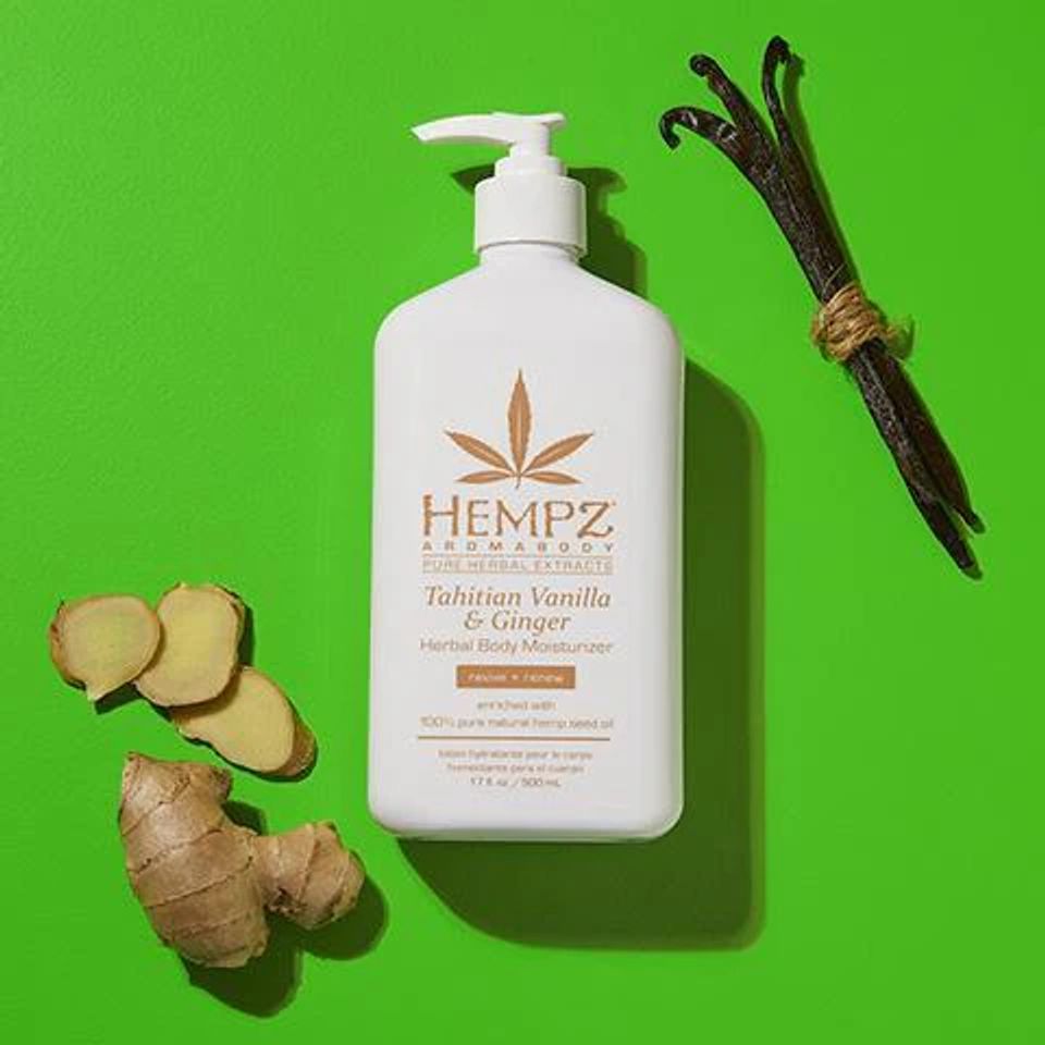 Tahitian vanilla   ginger hempz
