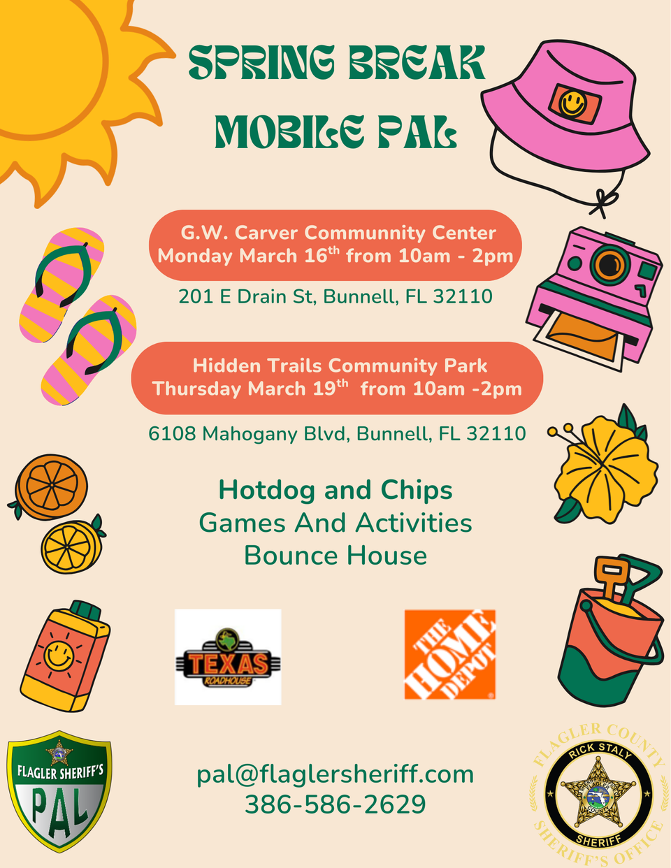 Srping break mobile pal