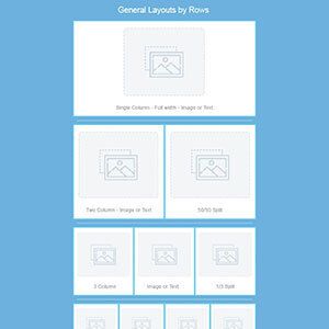 Email layouts template 18 example