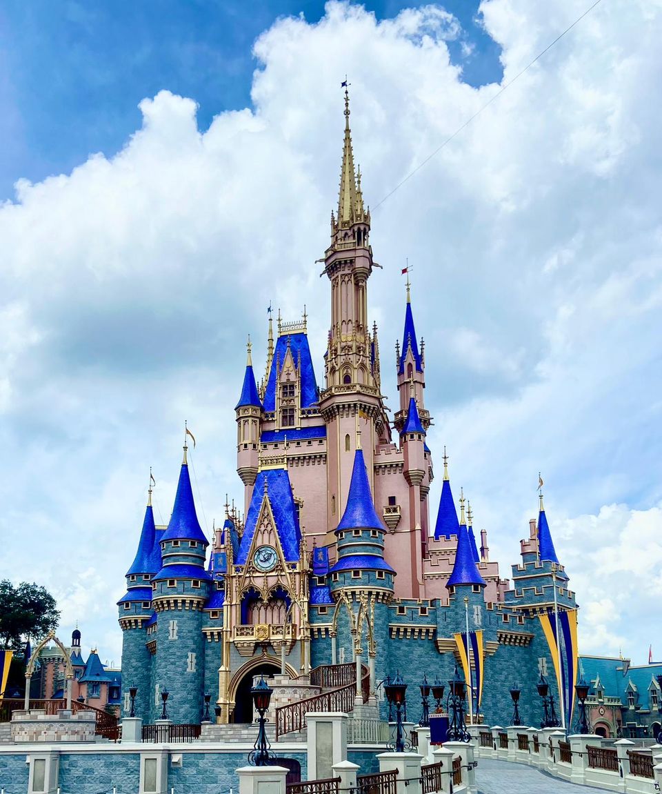 Disneyworld castle day