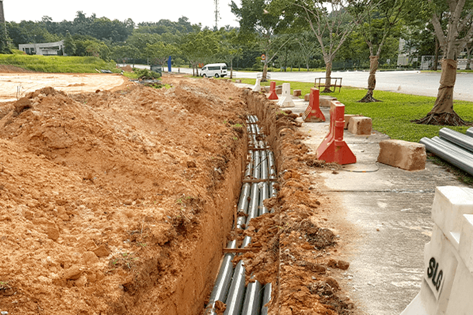 Our services underground utilities