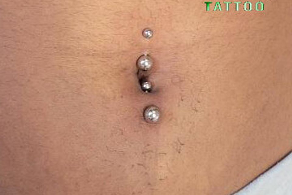 Barb upper lower naval