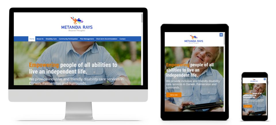 One page websites for NDIS providers