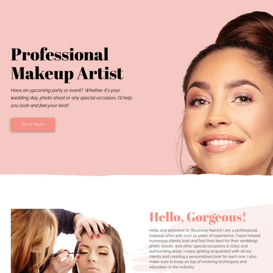 Makeup artist