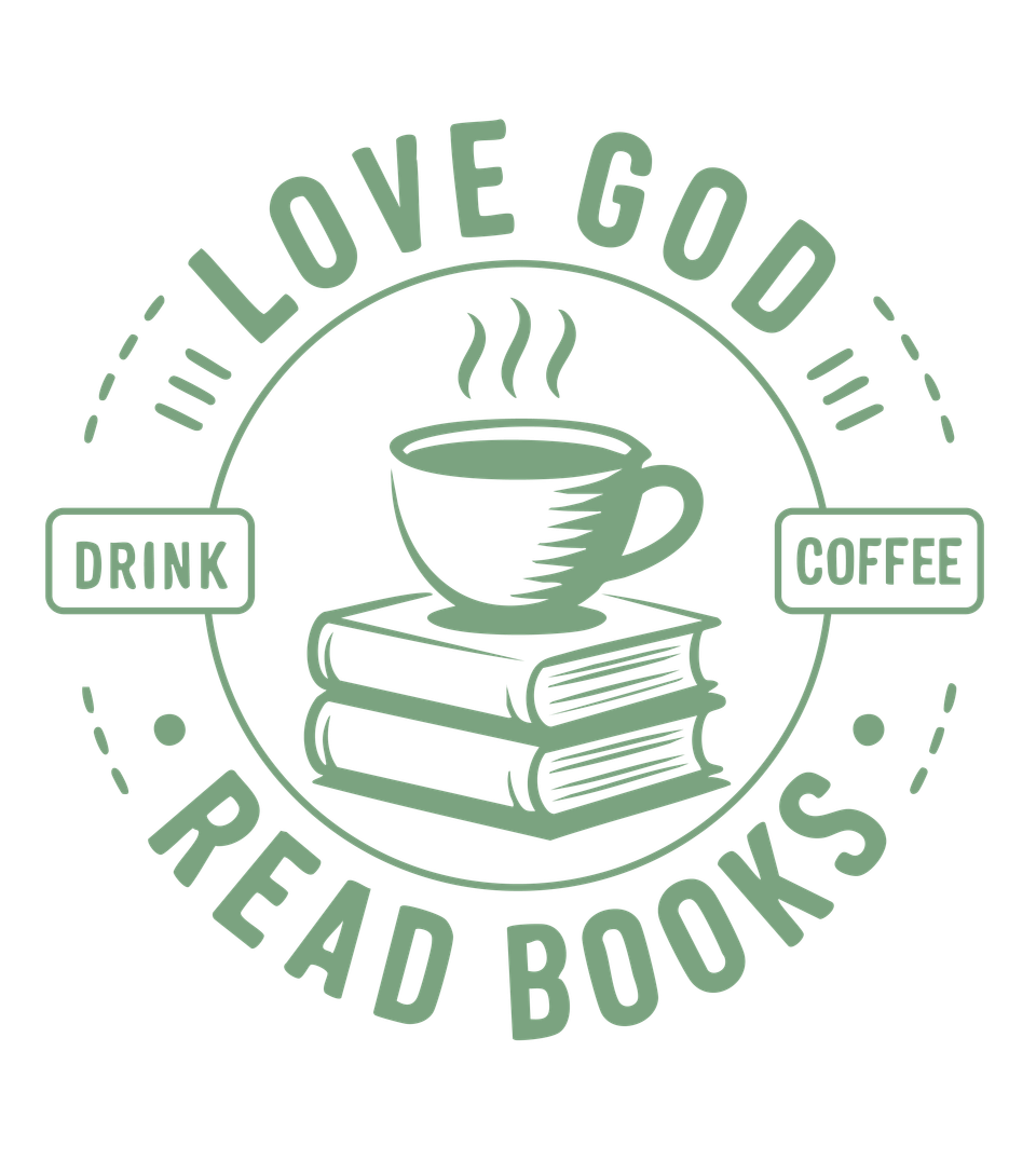 School   reading love god drink coffee read books 01 green