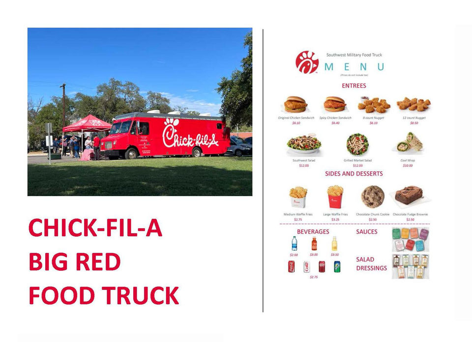 Chick fil a menu