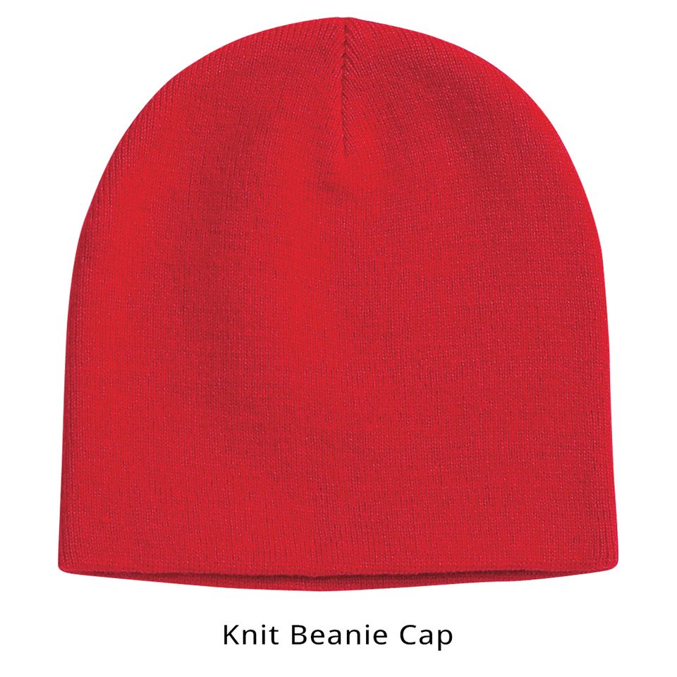 Knit beanie cap