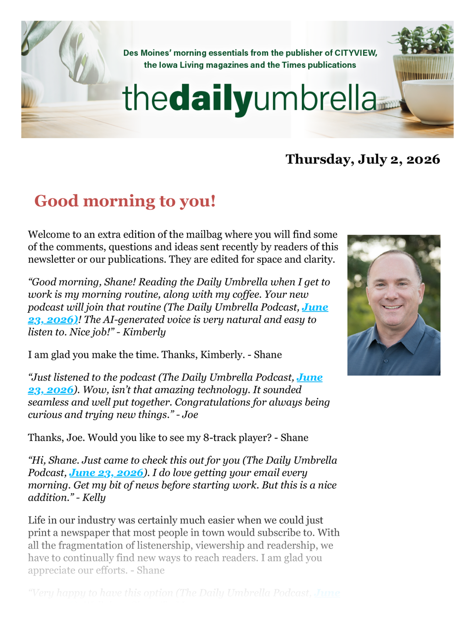 Du july 2  grass can be watered again   3.19 gas  a duck that works in a hospital  1