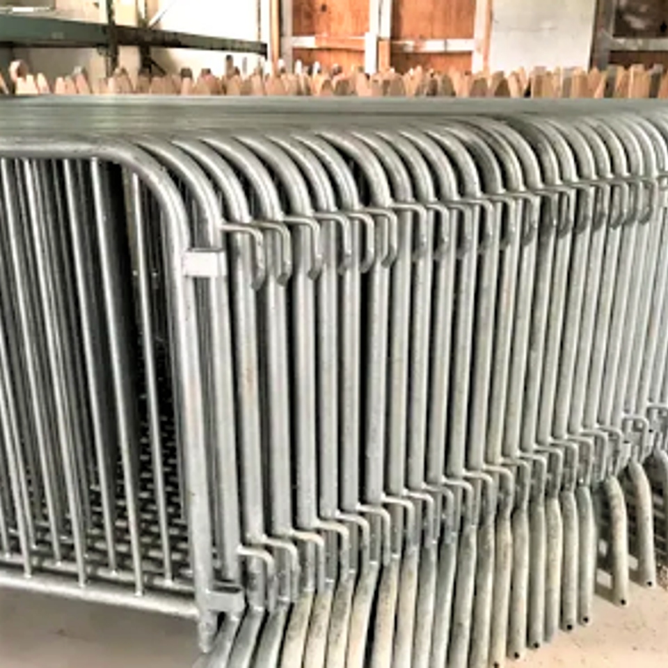 Metal fencing