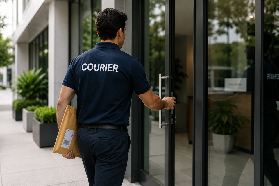Courier services delivery