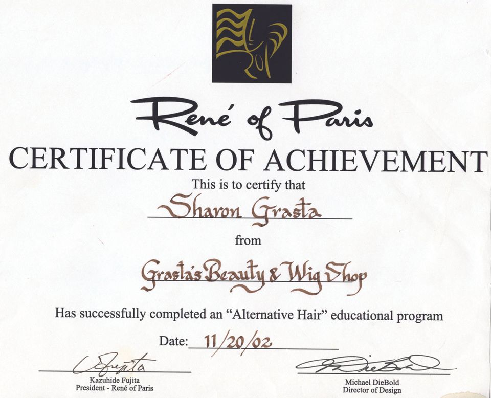Rene of paris award