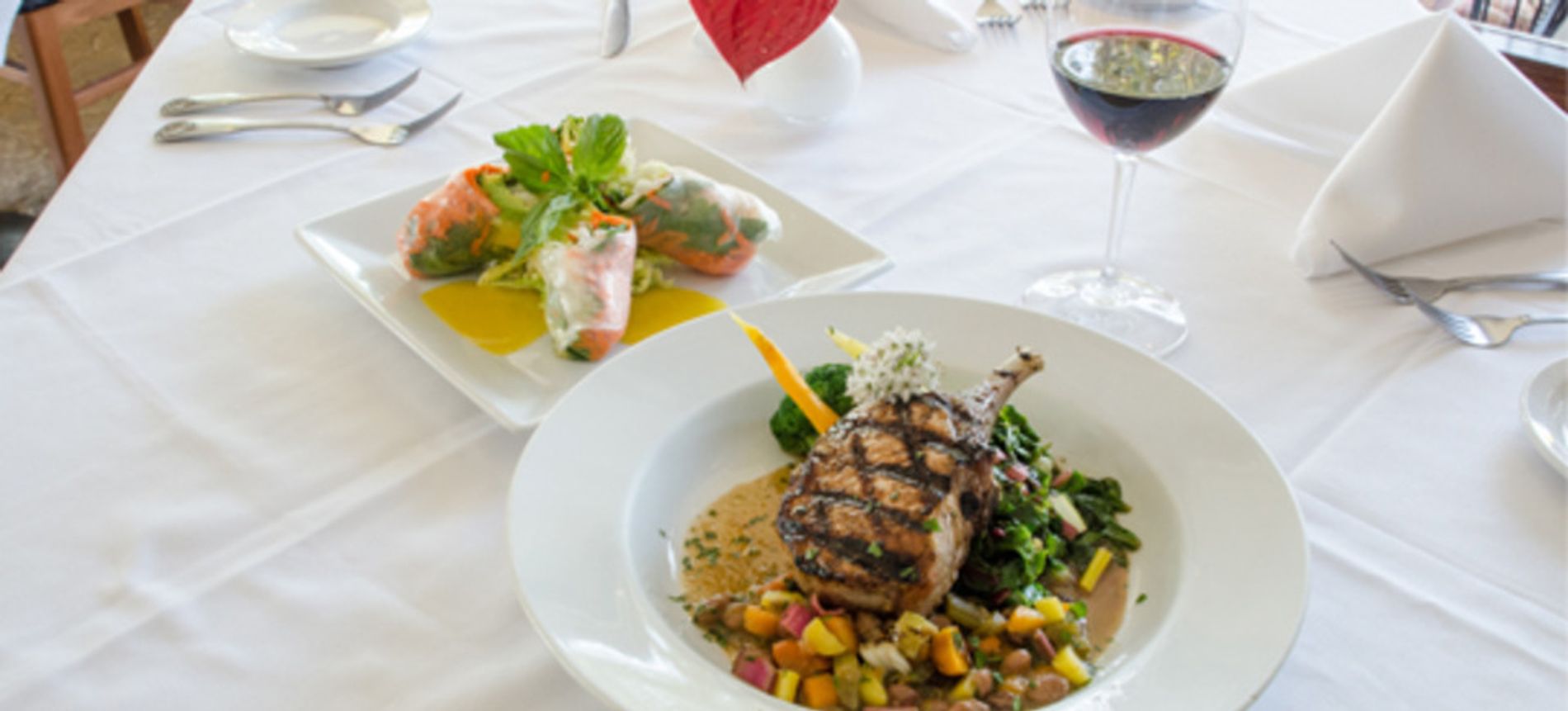 Zookers Restaurant creates a relaxed atmosphere with a creative seasonal menu. Its California