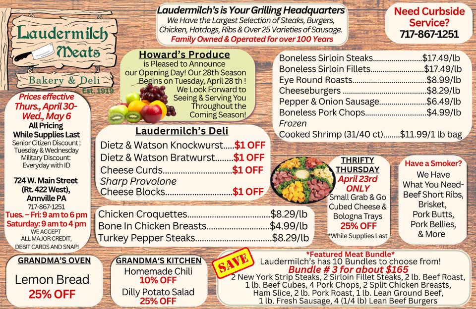 Ya april 30 to may 6