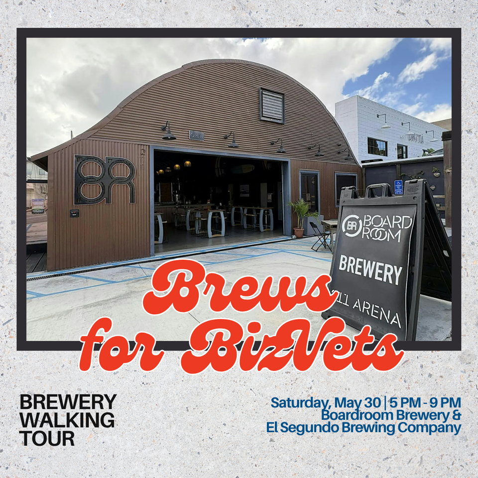 Brews for bizvets announcement (linkedin post)