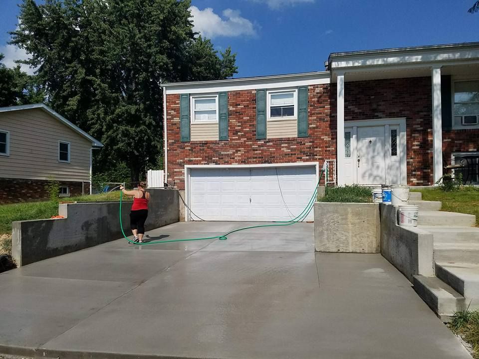 Woodsonwaterproofing driveway new