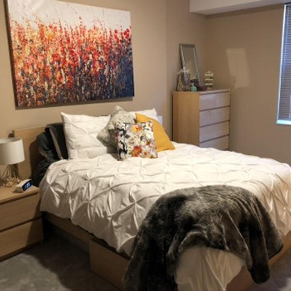 Furnished bedroom