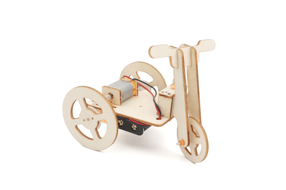 26. okyn2537 38 wooden construction craft self assembly tricycle model educational tool (1 1)