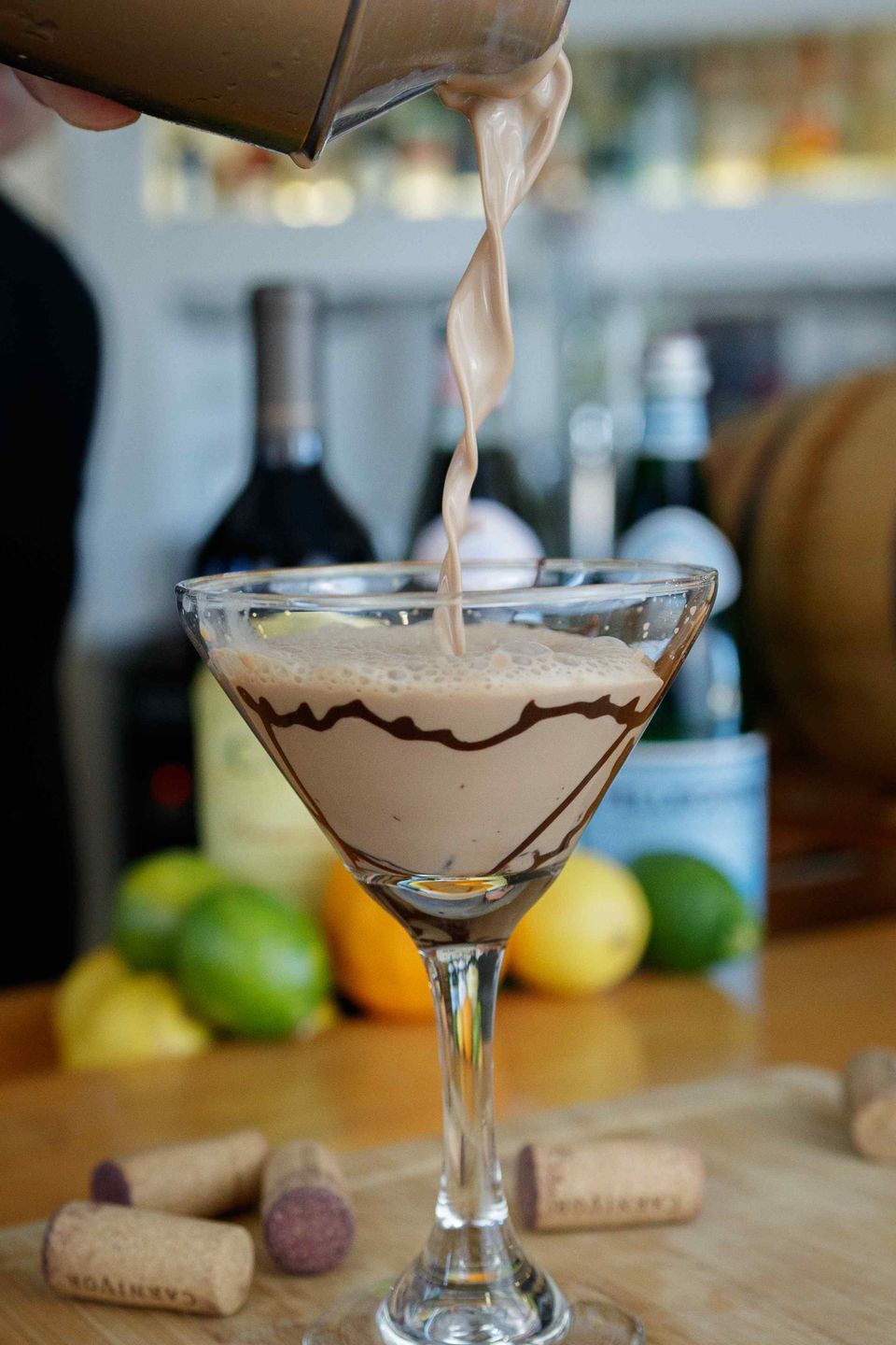 Chocolate martini