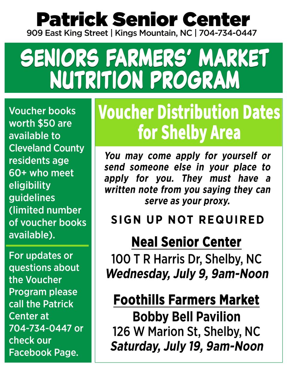 Farmers market distribution dates (shelby) copy