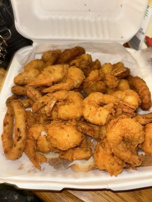 Shrimp dinner