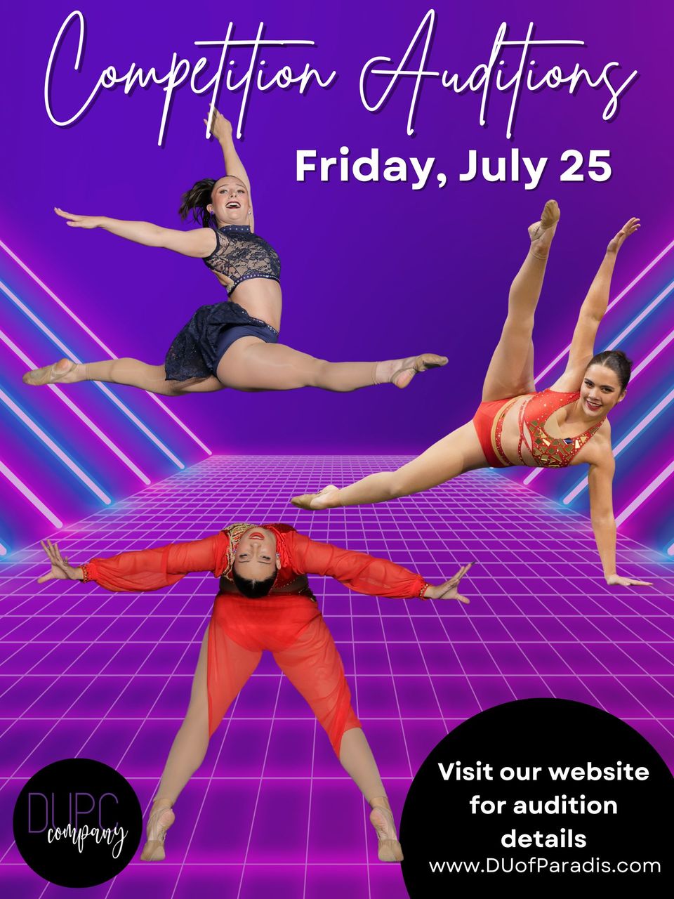 2025 competition auditions