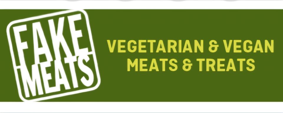 Fake Meats Vegetarian & Vegan Meats & Treats Logo