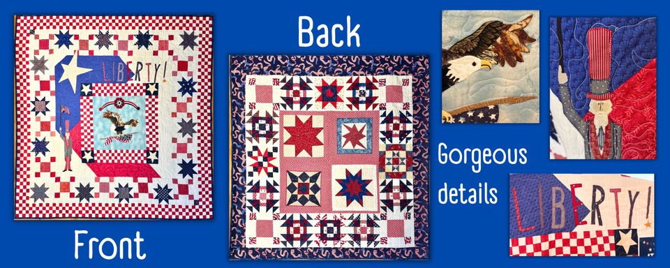 Quilt raffle! (20 x 4 in)