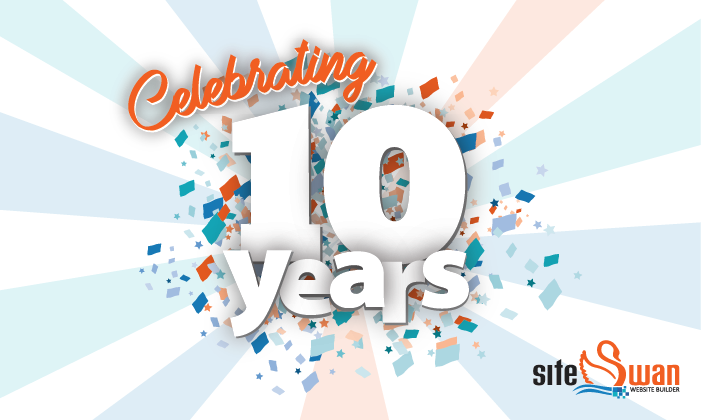 Siteswan 10 year anniversary