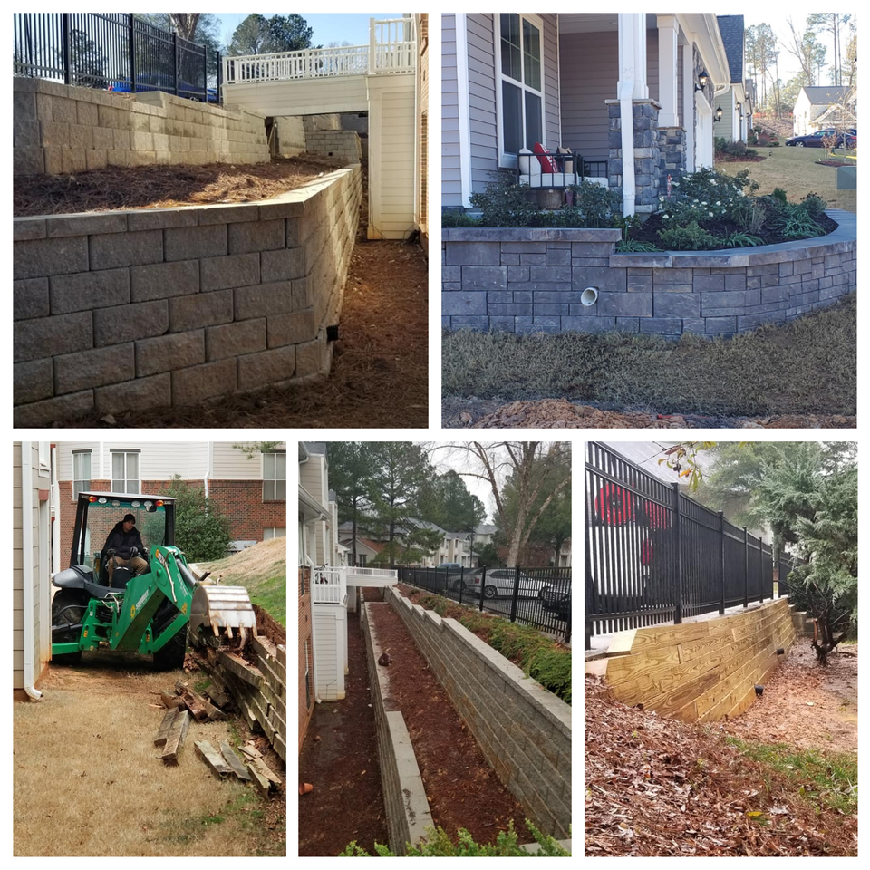 Retaining walls