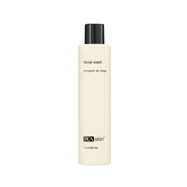Facial wash bottle