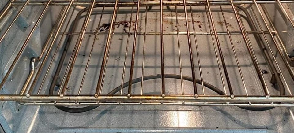 C m cleaning services  dirty oven   before photo