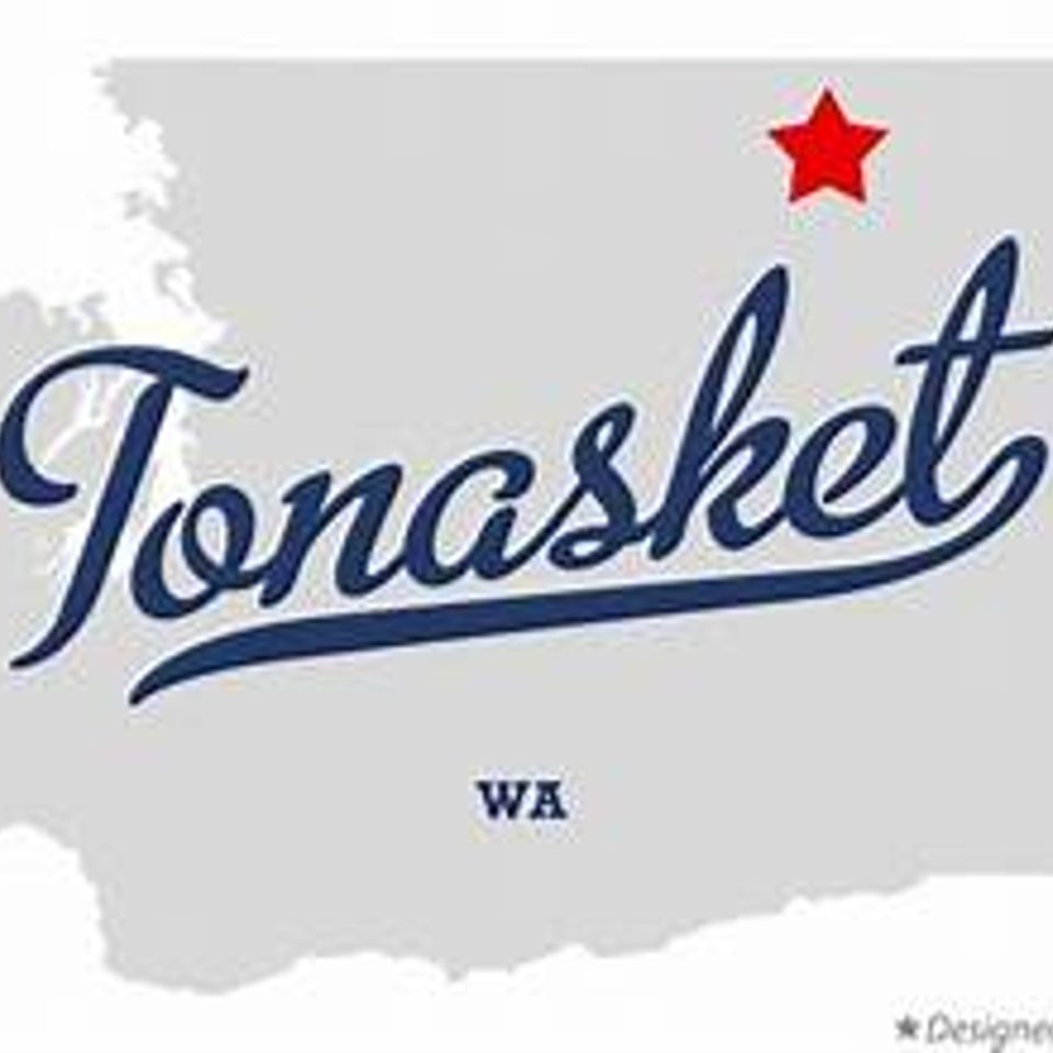 Tonasket map logo