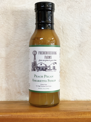 Peach pecan syrup snall